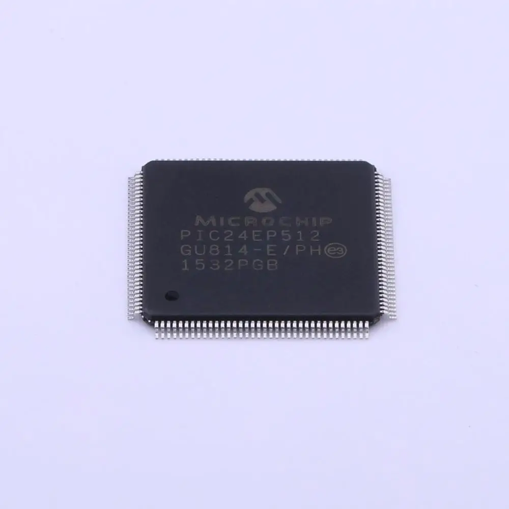 

MCU 16-bit PIC24 PIC RISC 536KB Flash 3.3V 144-Pin TQFP Tray - Trays PIC24EP512GU814-E/PH