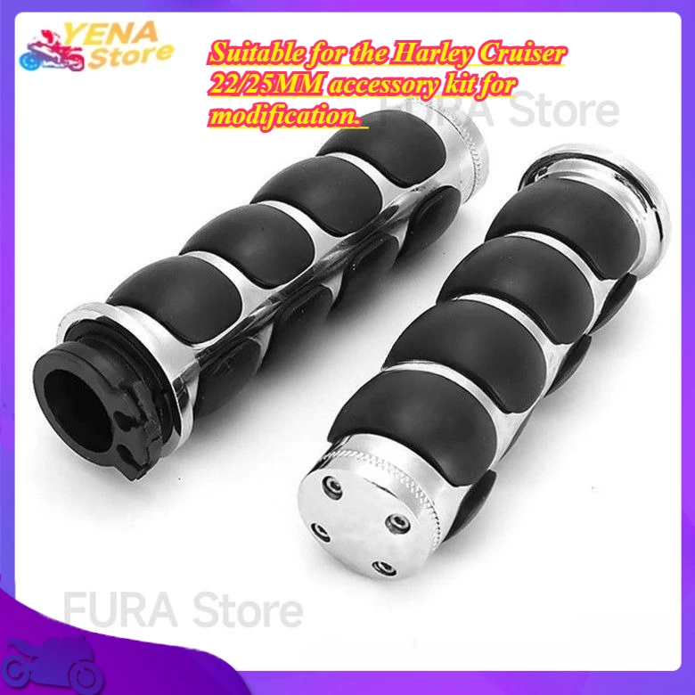 

The motorcycle CNC aluminum handlebar cover is suitable for the Harley Cruiser 22/25MM accessory kit for modification.
