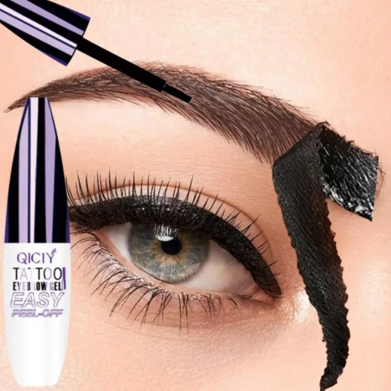1PC Long-lasting Tattoo, Easy Peeling, Multiple Color Options, High Pigment, Natural, Eyebrow Tint, Create Flawless Eyebrows