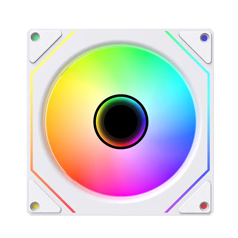 Prism 7 Pro Fan 120 مم حزمة واحدة ARGB Fan Infinity Mirror Daisy Chain Design ﻿