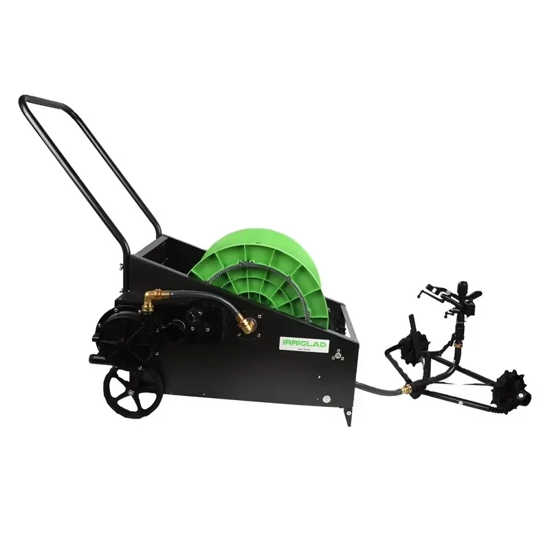 IR-WJBS40 Fully Automatic Sprinkler System Metal Traveling Irrigation Sprinkler Agricultural Water Hose Garden