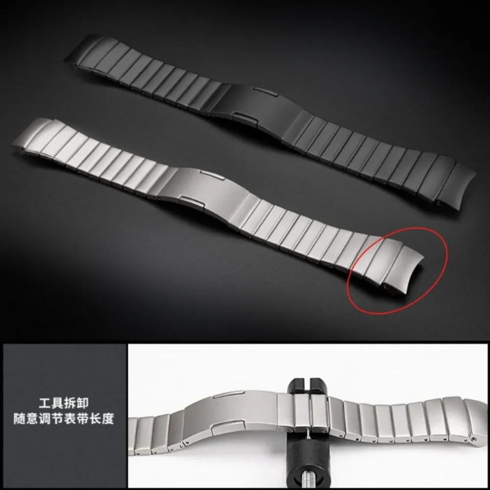 Metal Bracelet Strap For Huawei Watch GT4 46mm Original Quick-release Interface Wristband For Huawei GT4 Stainless Steel Band