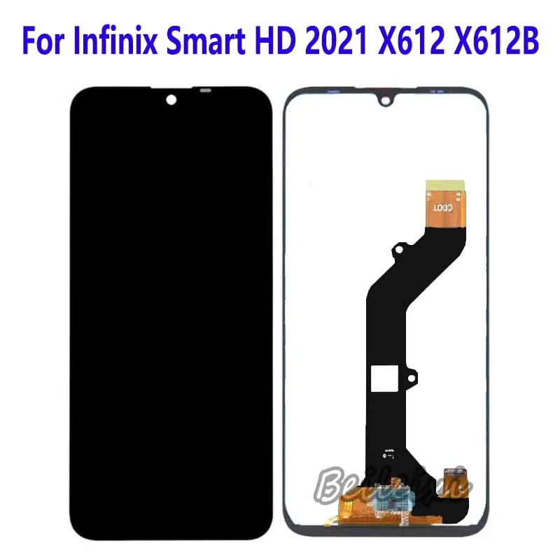 For Infinix Smart HD 2021 X612 X612B LCD Display Touch Screen Digitizer Assembly Replacement Accessory