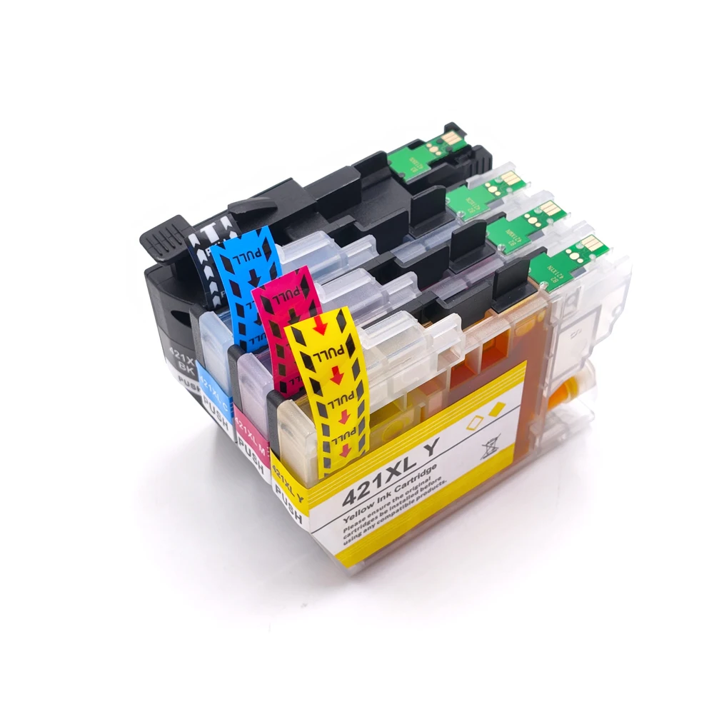 

LC421XL LC421 421XL Совместимый картридж, подходящий для принтера Brother DCP-J1050DW MFC-J1010DW DCP-J1140DW