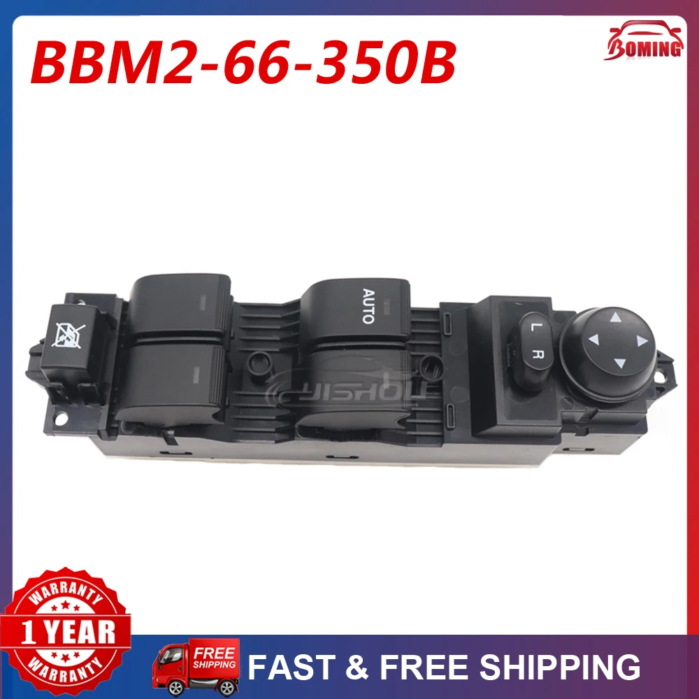 New Car Master Power Window Switch Control Switches BBM2-66-350B Fits For Mazda 3 2010-2013 BBM2-66-350A BBM266350A BBM266350B