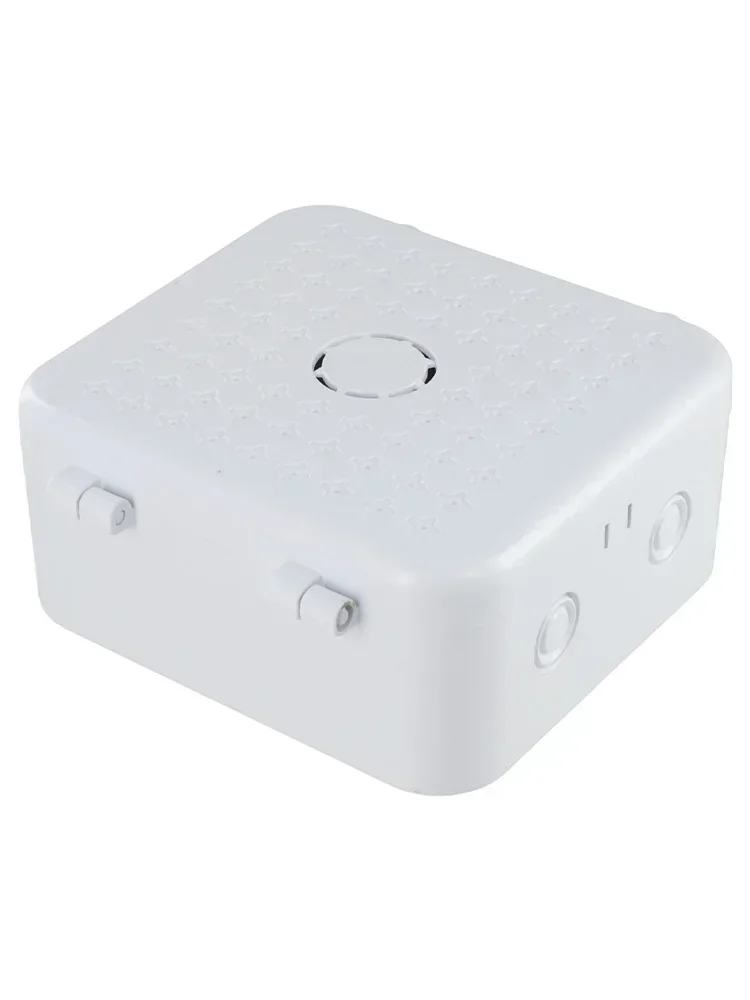 Outdoor Junction Box with Rainproof Construction 1PCS Plastic Electrical Shell Wall Bracket for Device Protection