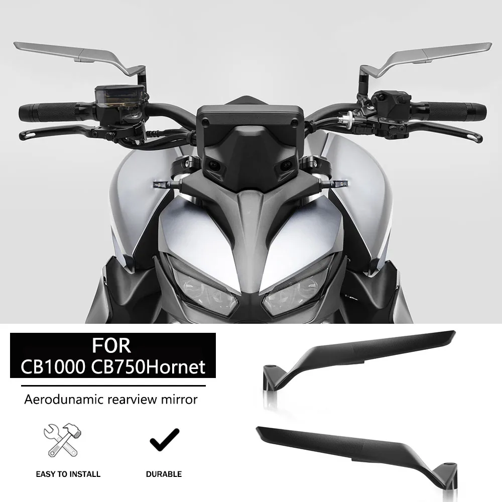 

Motorcycle Adjustable Side Rotating Rearview Mirrors For Honda CB 750 CB750 Hornet CB 1000 CB1000 Hornet SP 2025 HORNET 750 1000