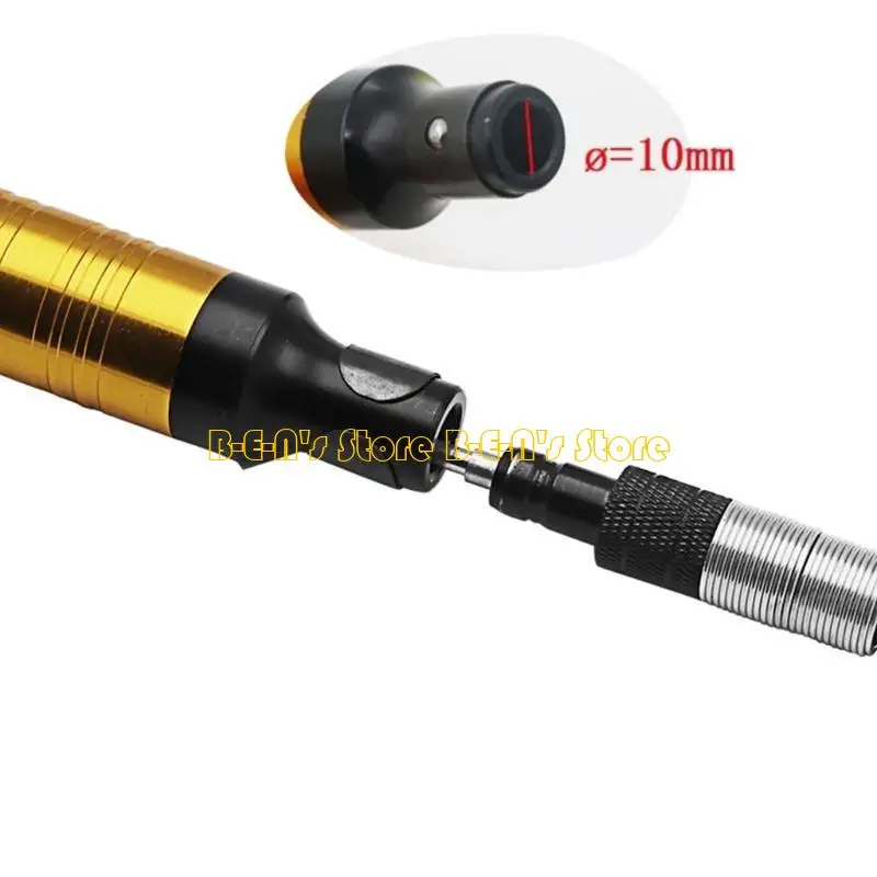 

Y1AD Flexible Shaft Tube Extension with 0.3-6.5mm Drill Chuck for Die Grinder