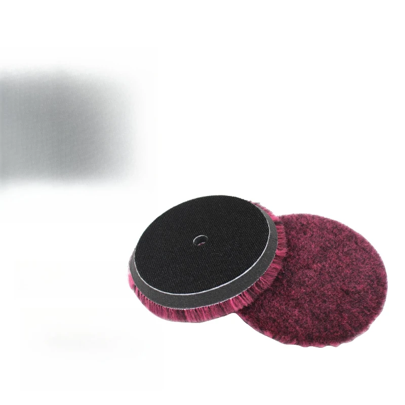 

Car polishing disc long wool ball self-adhesive sponge disc 5-inch 6-inch beveled tray paint surface polishing coarse