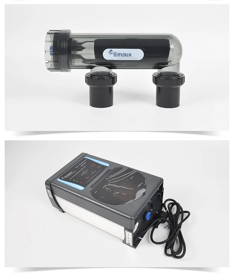 플라스틱 재질 수영장 물 처리 장비 소독 소금 전기분해기