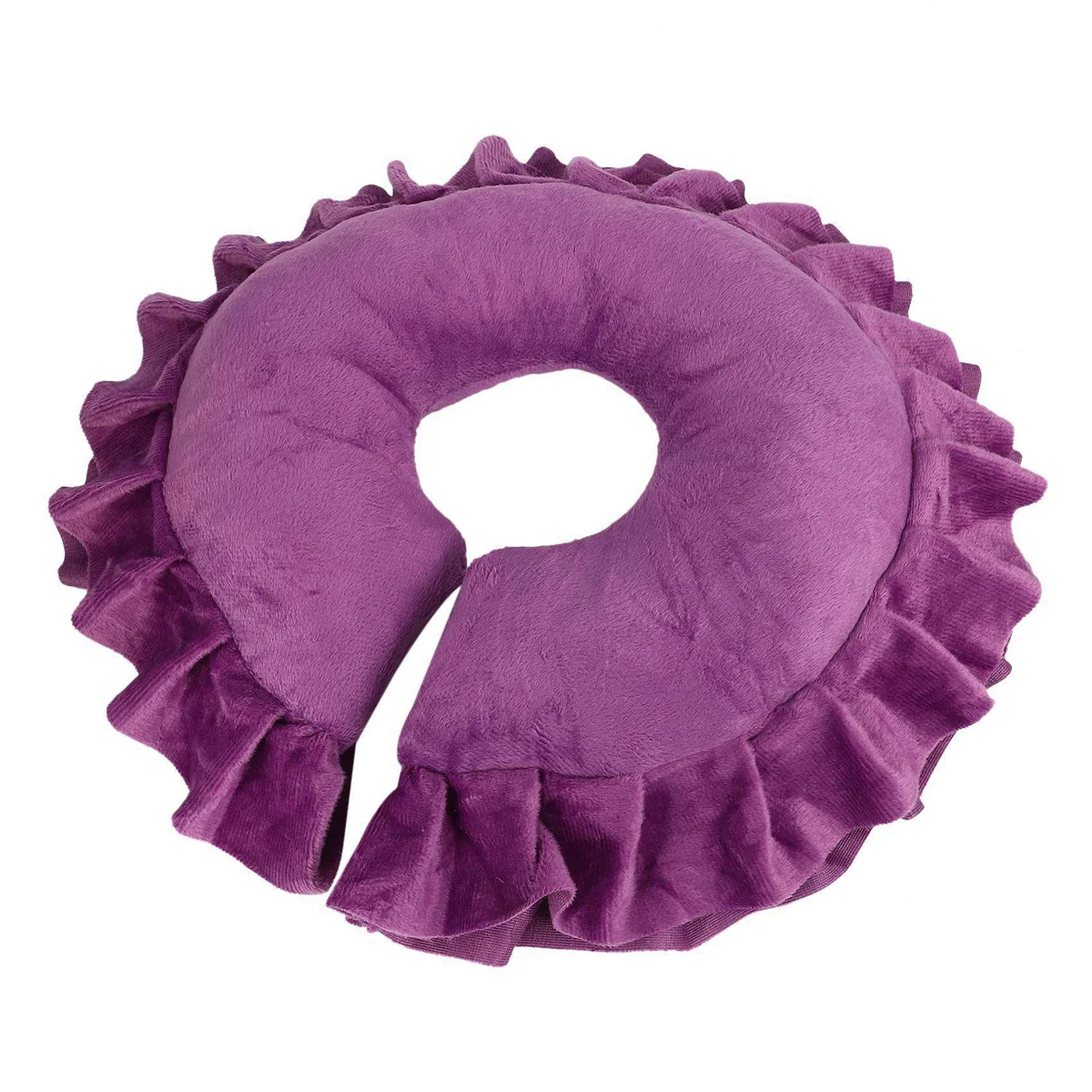 3X Massage Sleeping Pillow for Beauty Salon Massage Tool Beauty Spa Bed with Hole Pillow-Purple