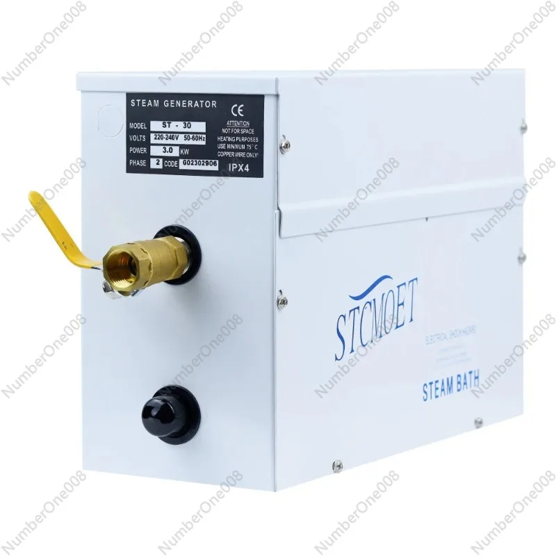 Sauna Machine Steam Generator Home Steam room machine Wet Stream Furnace Commercial Sauna Equipment Digital Controller 3KW 220V