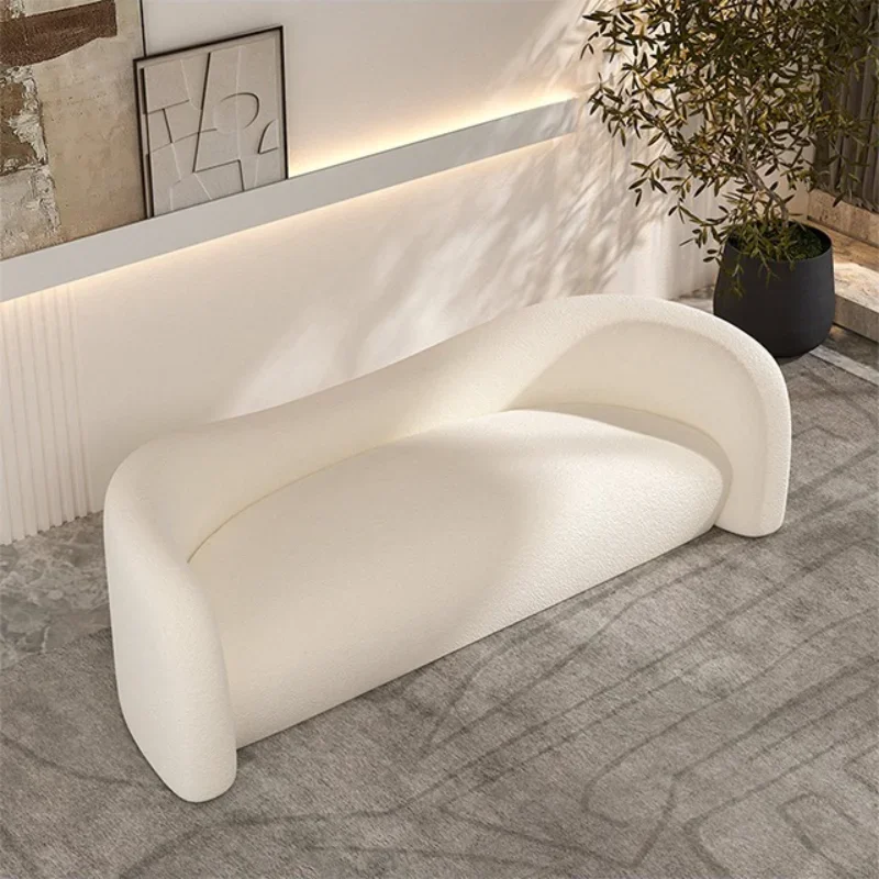 怠惰なヨーロッパ北欧リビングルームソファラウンジフロアライト高級珍しいソファ快適なデザインソファインフレベールリビングルーム家具