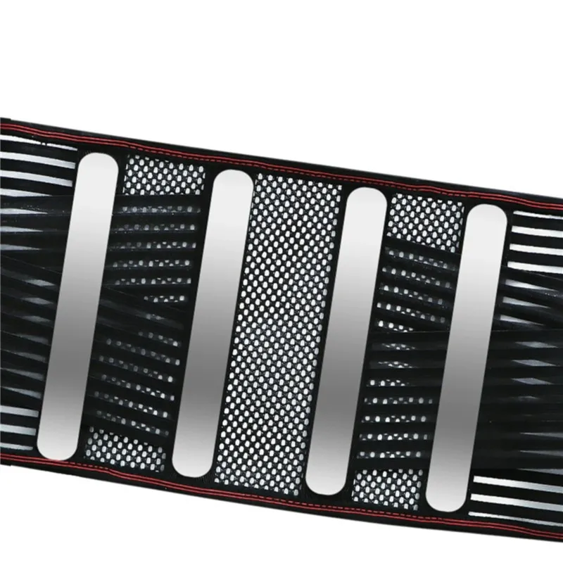 Verstellbarer Taillentrainer-Gürtel, Unisex, Rückenstütze, Wirbelsäulenstütze, Taillengürtel, orthopädisches, atmungsaktives Lendenkorsett, hohe Qualität – Detail 12