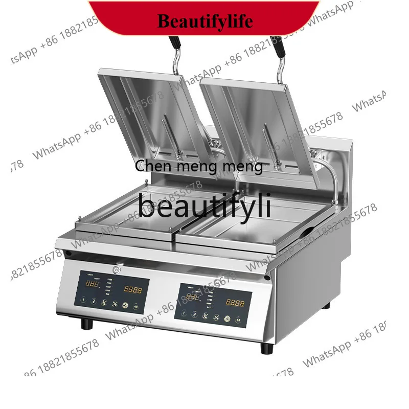 AB02  Fully automatic, commercial electric pancake machine catering large multi-functional baking pan machine