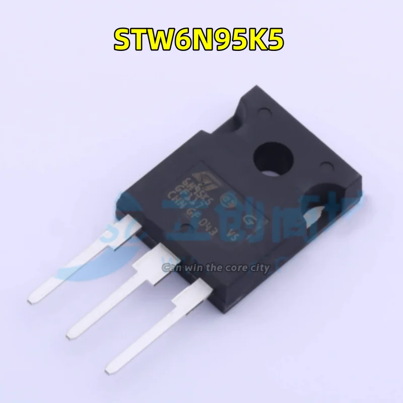 

1-100 PCS/LOT STW6N95K5 6N95K5 9A 950V TO247 High power direct insertion field effect triode new spot