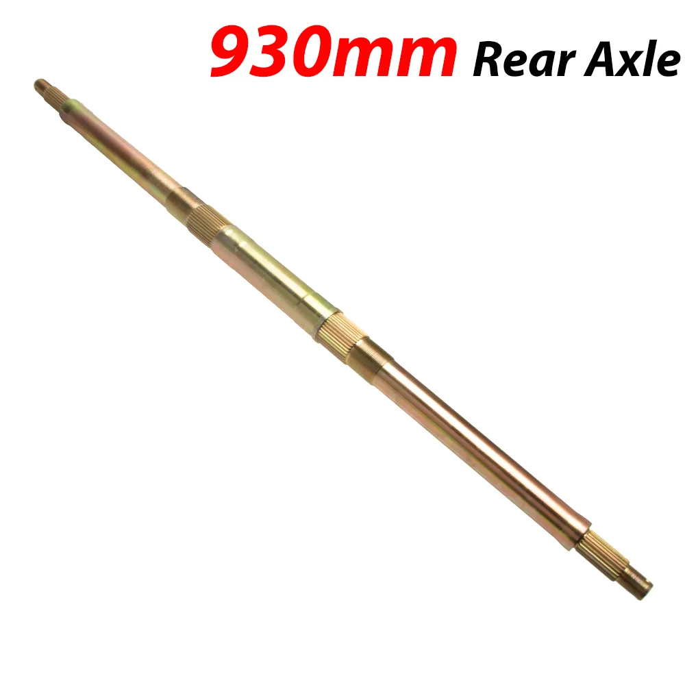 

930mm Rear Axle for 150cc 200cc 250cc ATV Quad Bike Go Kart Buggy Off-road All-terrain Vehicles Replacement Parts Accessories