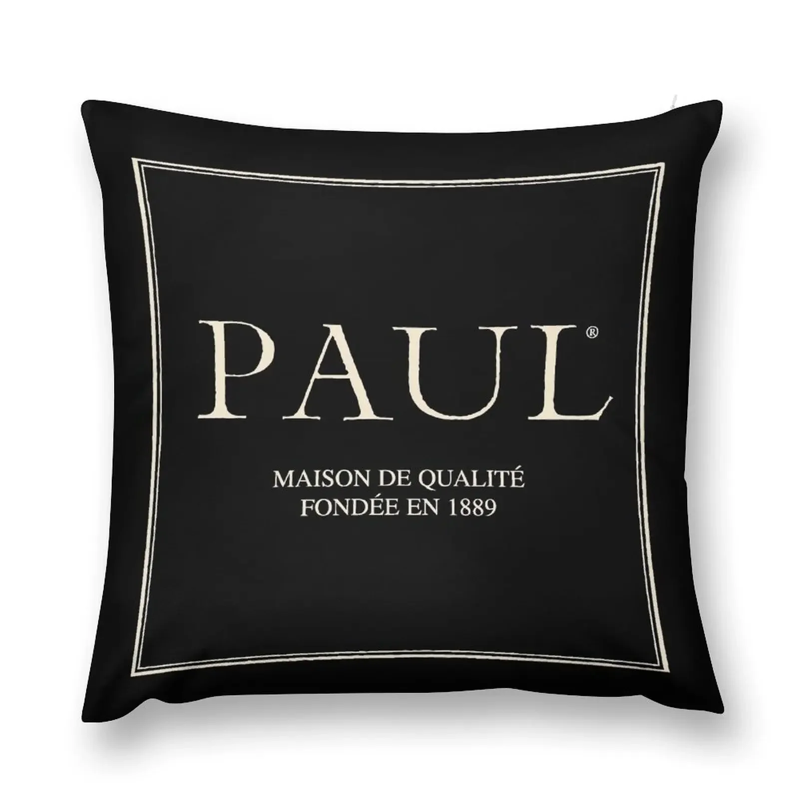 Paul Resto and Bakery Throw Pillow Decorative Cushions autumn decoration Pillow Decor christmas decorations 2025 pillow