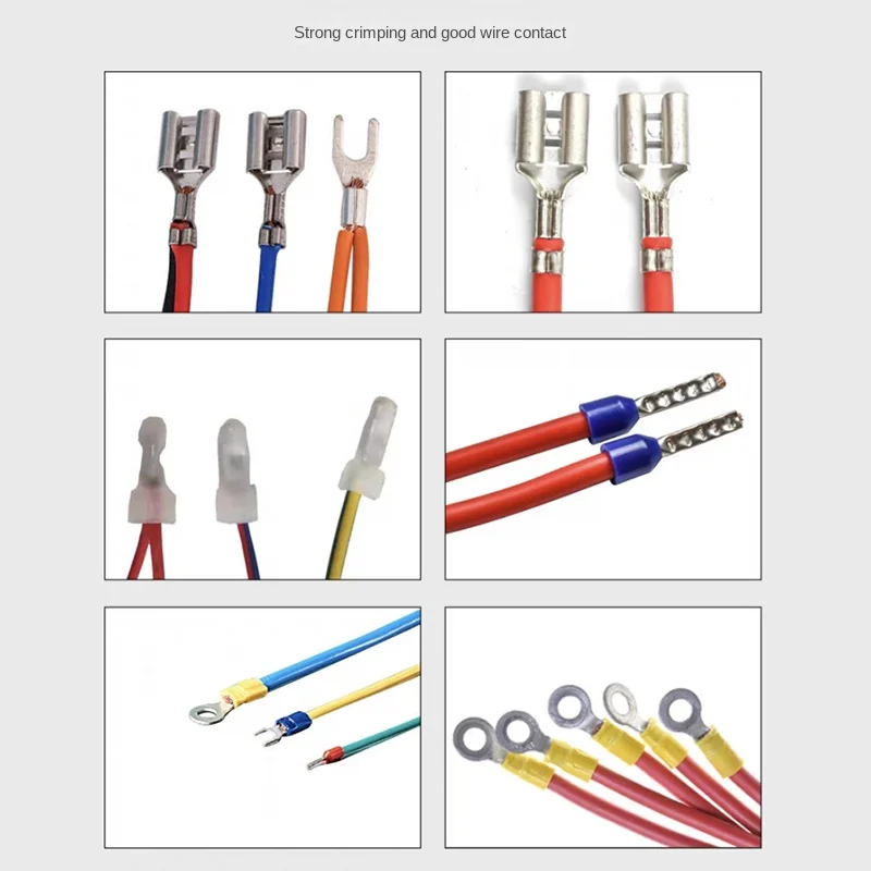 Multifunction Electric Dynamic Crimping Machine Low Noise Wire Terminal Crimping Machine Crimping Pliers Cold Pressing Crimp