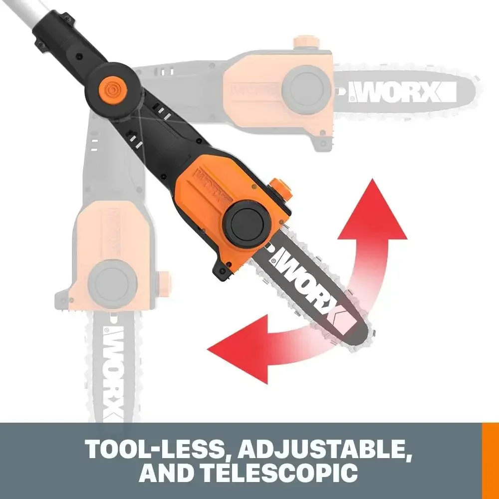 WG349.9 20V Power Share 8" stokzaag met automatische spanning (alleen gereedschap)