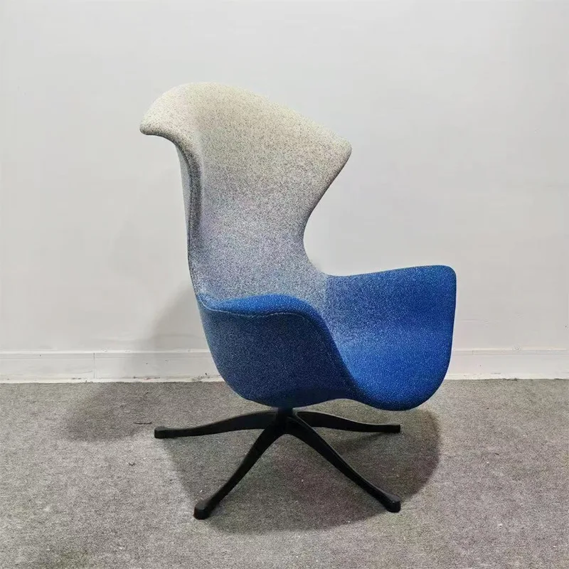 

Italian Light Luxury Study Sofa Chair Egg Chair Single Lazy Living Room Leisure Chair