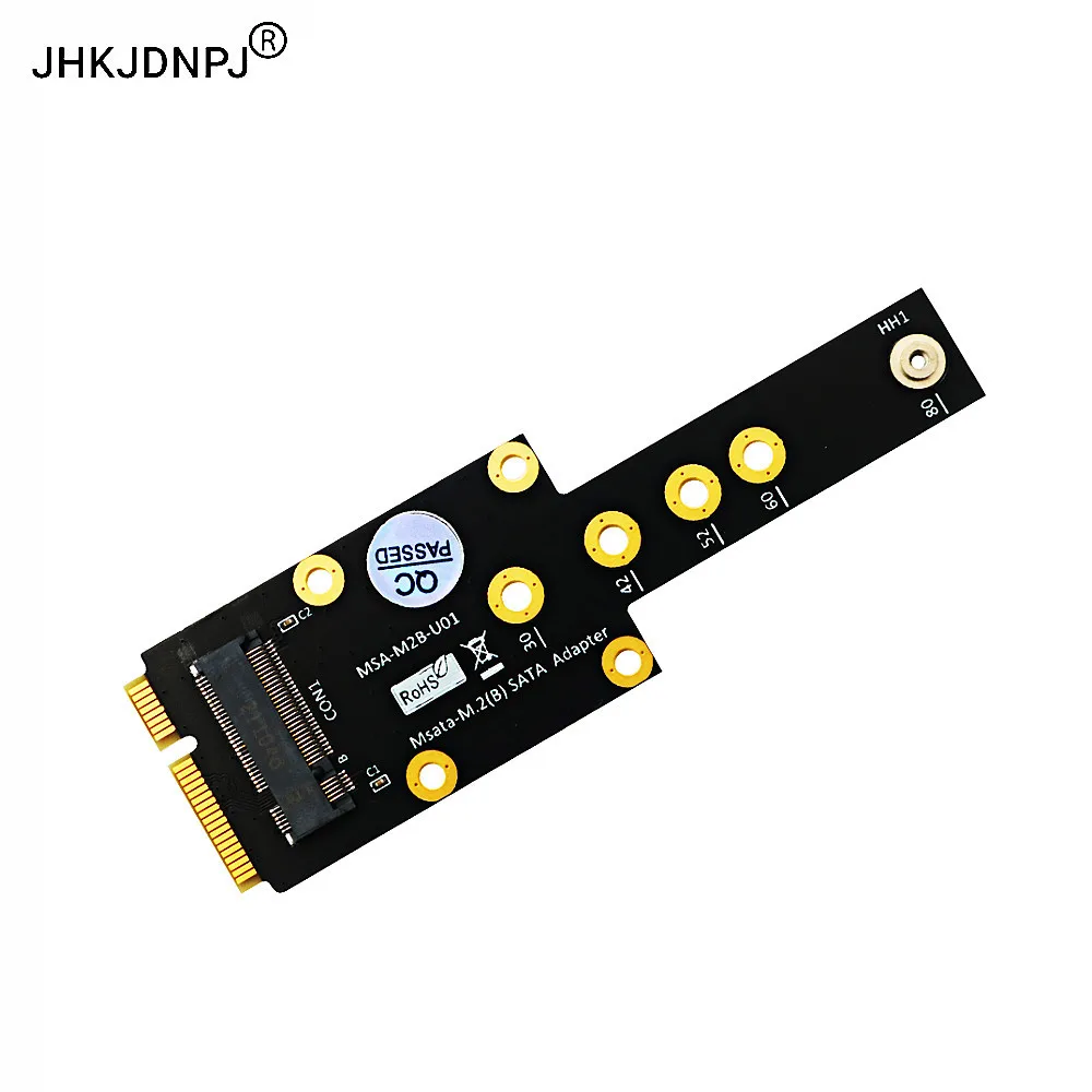 M.2 Key B SSD to Mini PCI- E mSATA Adapter Card Support 2230/2242/2260/2280 type M.2 Card