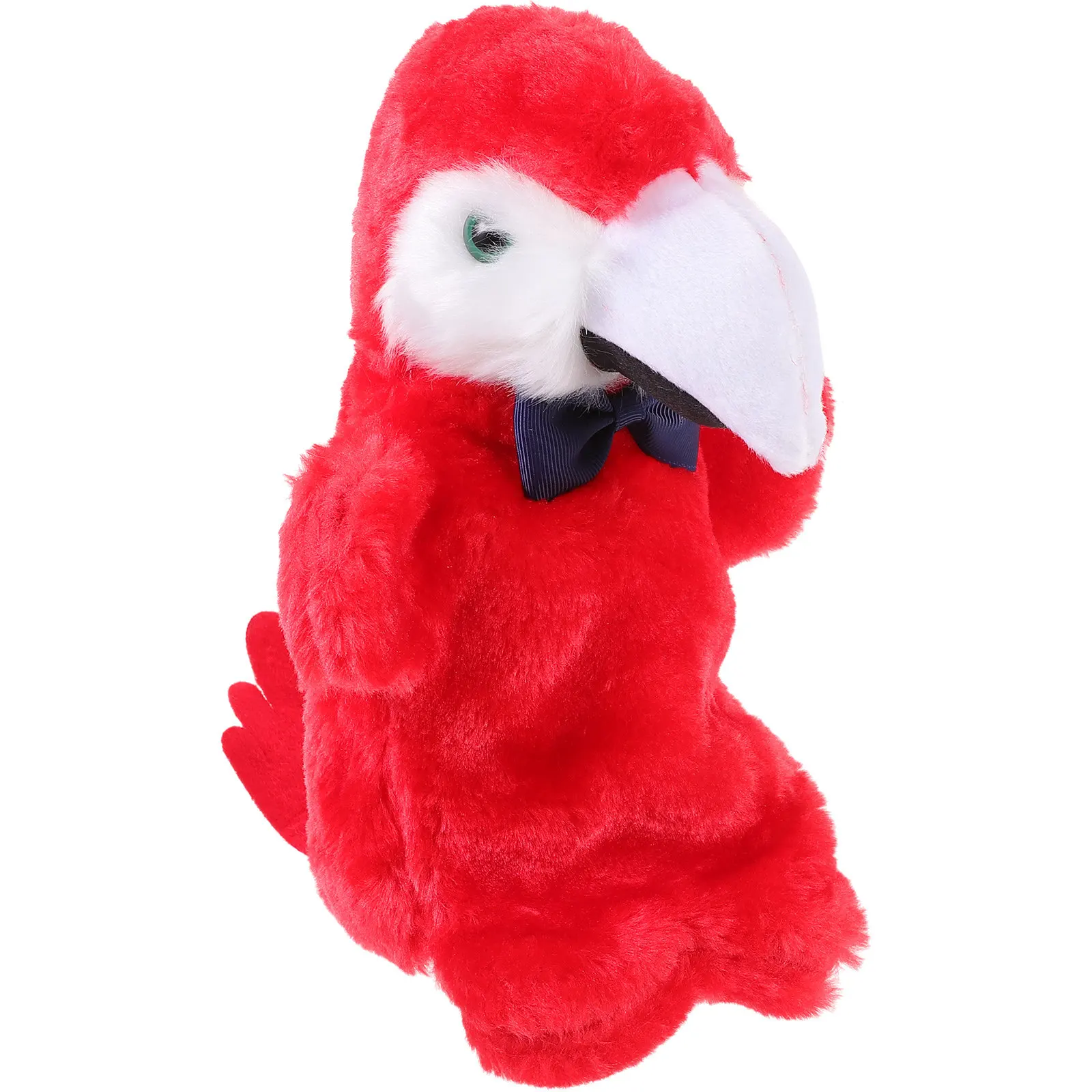 

Parrot Hand Puppet Adorable Interactive Early Education Role-Playing Cartoon Puppet for Kids Performance Prop to Enhance