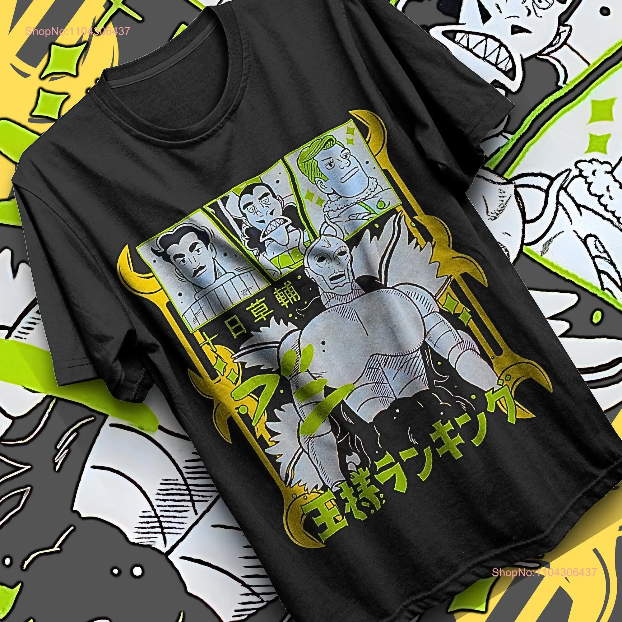 Anime T shirt Comfort Colors Special Manga  long or short sleeves