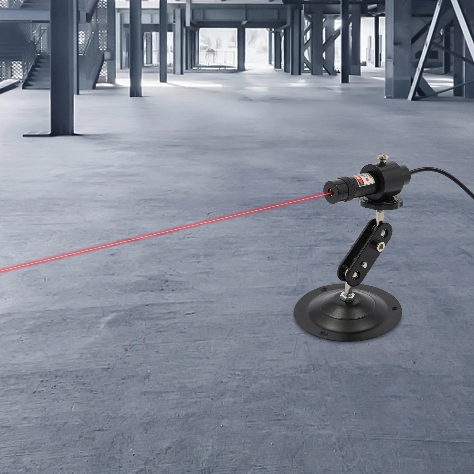 Generatore di moduli di linea rossa, modulo laser rosso, localizzatore di allineamento lineare, per taglio del legno, posizionamento per taglio di indumenti