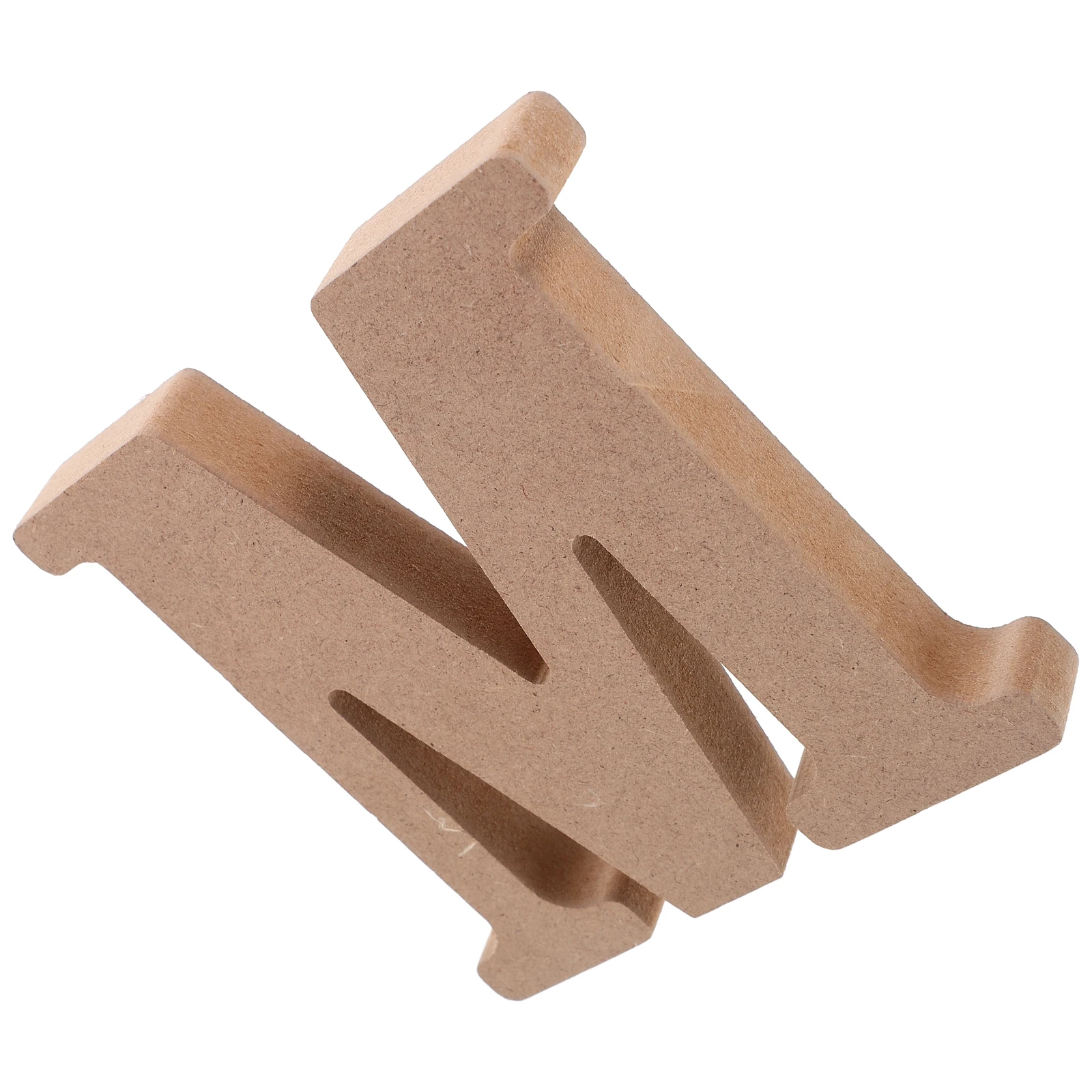 

Wooden Letters Decor DIY Craft Unpainted Smooth Wedding Shelf nament Thick Symbols Big Letter Blocks Sewing Supplies