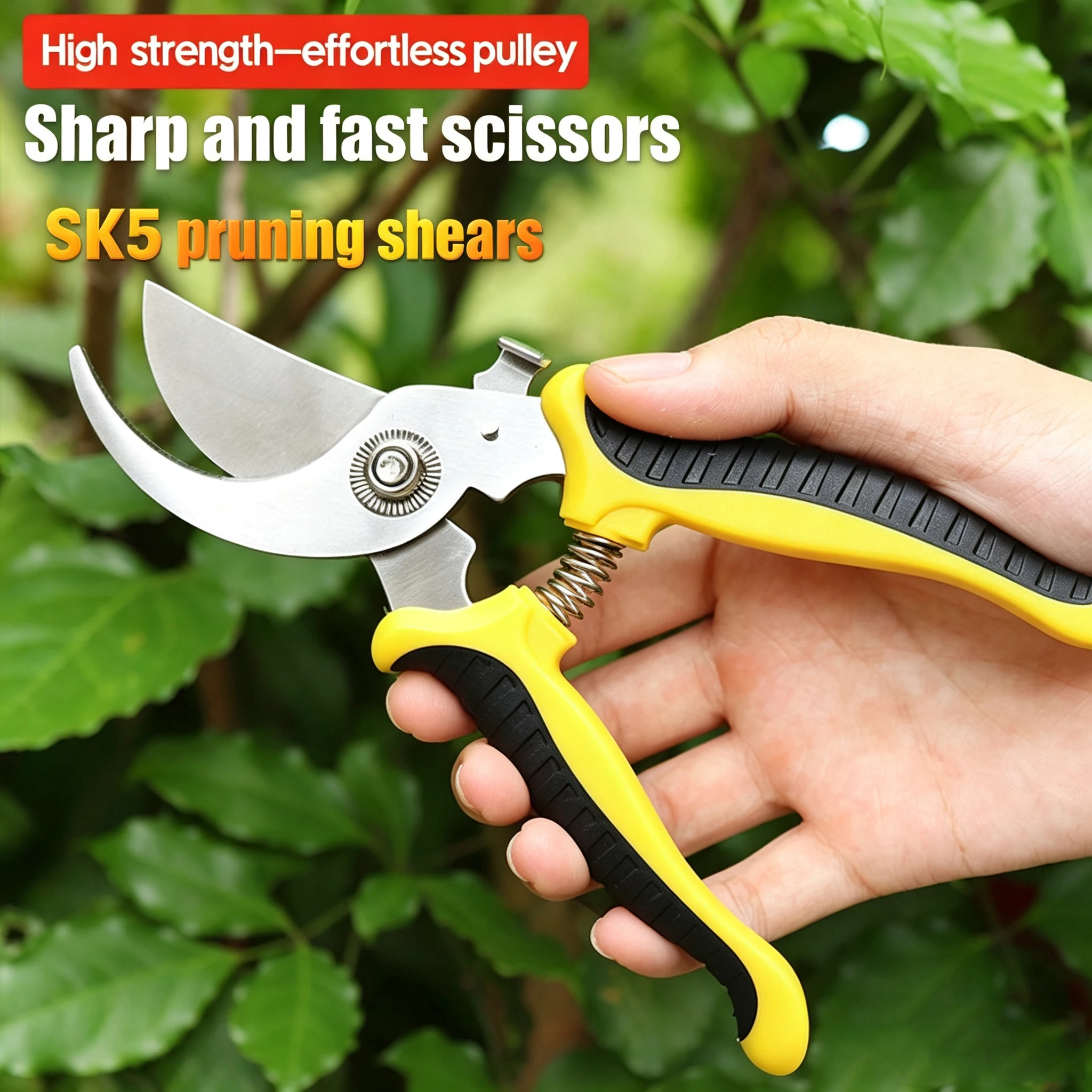 Ultra-Sharp Pruning Shears Garden Pruning Shears Handheld Gardening Scissors For Plants Branches Trimming Tree Cutting Tools