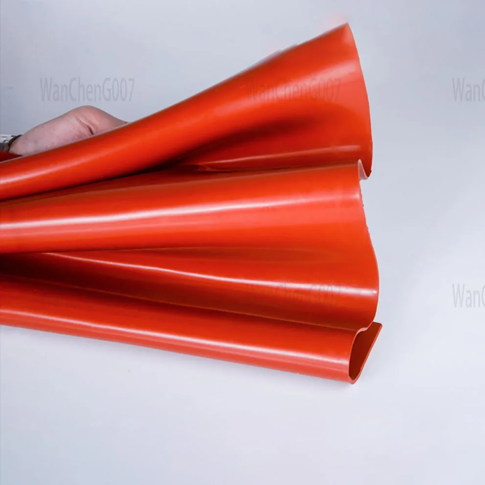 Silicone Rubber Sheet, Red Translucent Plate Mat, High Temperature Resistance, 100% Virgin, Silicone Rubber Pad, 500x500mm