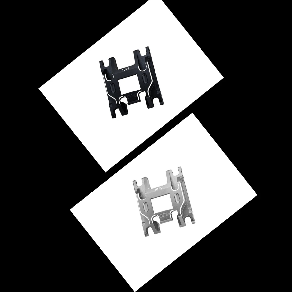GPM Alloy 7075 Chassis Skid Plate For TRAXXAS TRX4M Ford Bronco Land Rover 97054-1