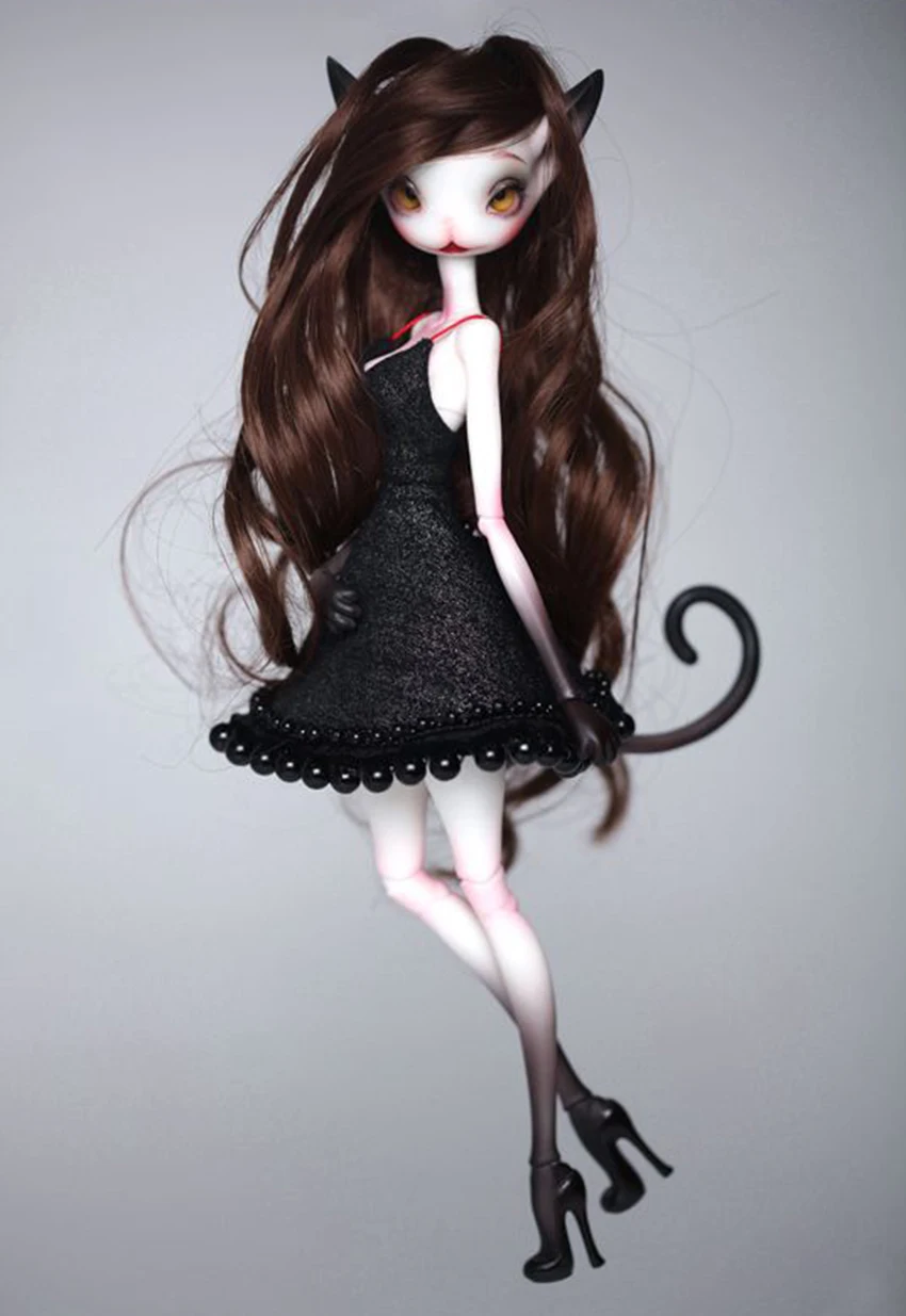 SD Doll Catwoman BJD  Popovy Madeleine 1/4  Quality Articulated Puppet Nude Dolly Model Collection Toy Birthday Gift
