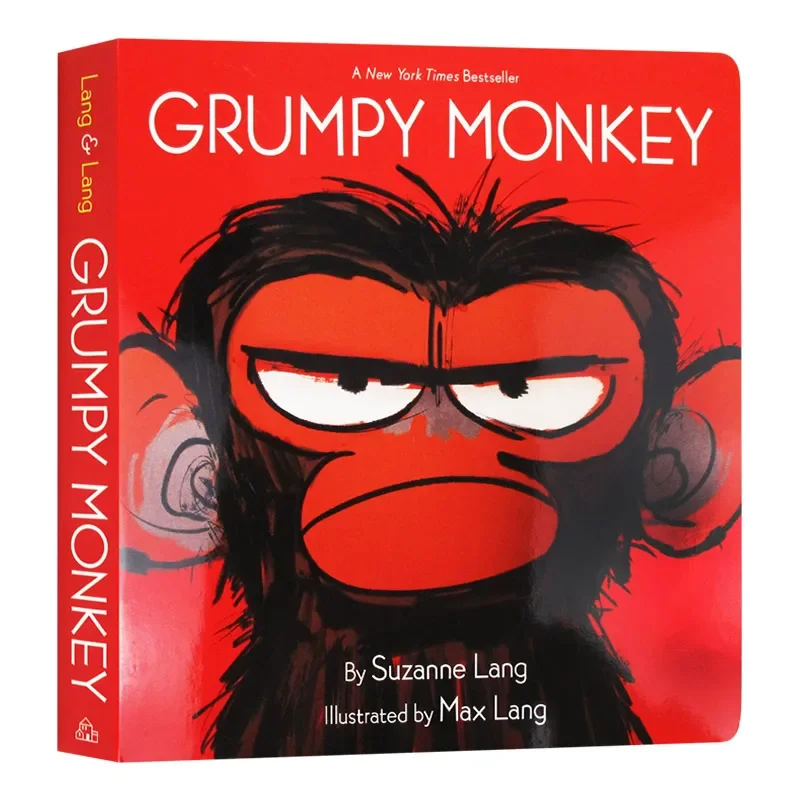 

Grumpy Monkey, Детские книги для детей 1 2 3 лет, английская книжка с картинками, 9780593123997