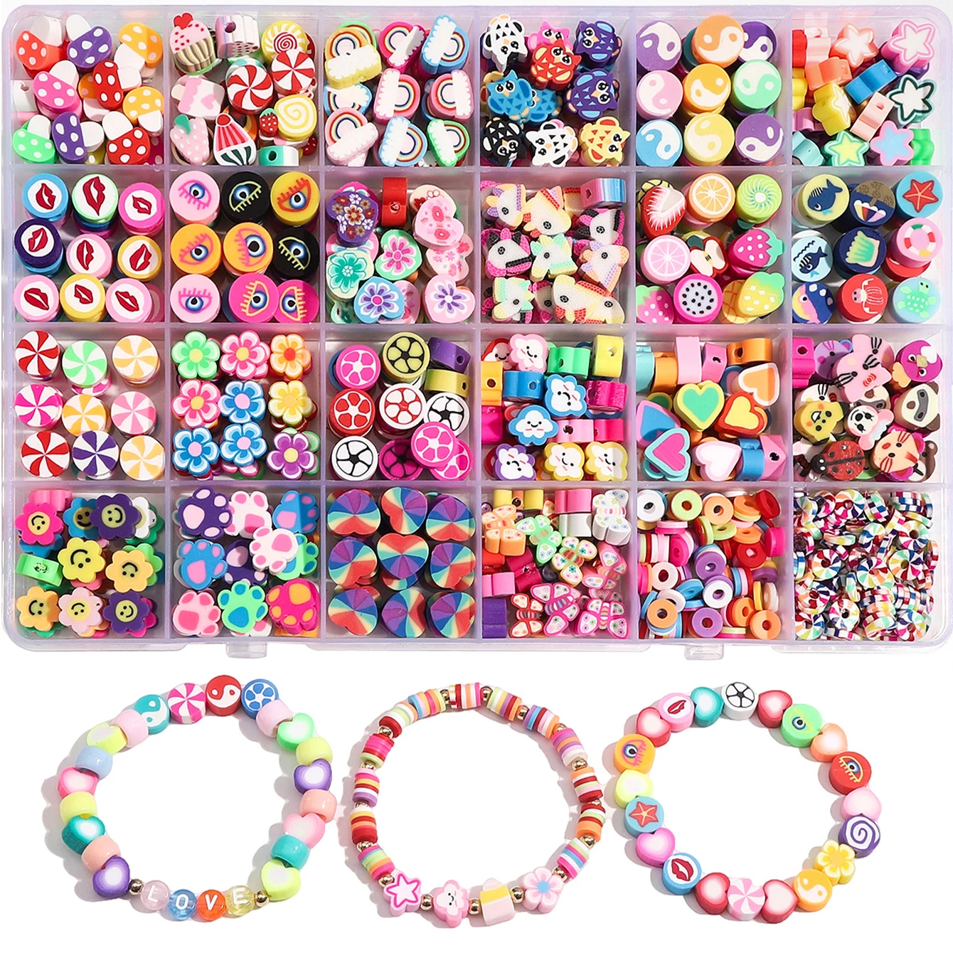 kit-de-fabricacao-de-pulseiras-com-610-pecas-de-contas-de-argila-polimerica-animais-frutas-flores-borboletas-coelhos-etc-contas-espacadoras-em-formato-de-letra-para-confeccao-de-joias