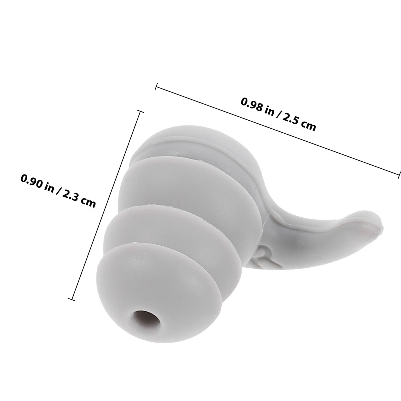 3 أزواج من سدادات الأذن المقاومة للصوت، سدادات أذن من السيليكون قابلة لإعادة الاستخدام للنوم والسباحة والحفلات الموسيقية بصوت عالٍ وحماية إلغاء الضوضاء #4