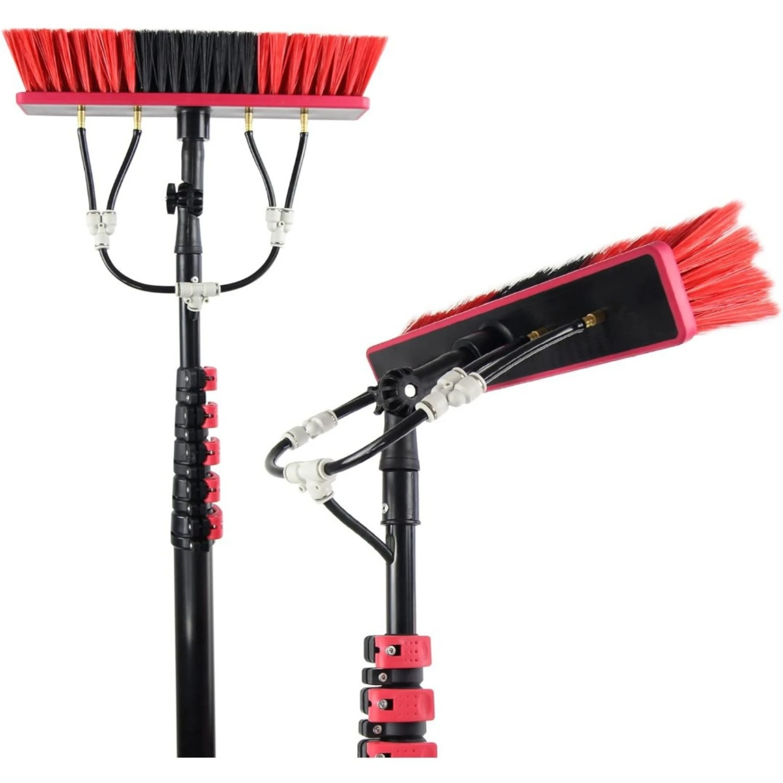 Solar Panel Cleaning Brush Head Flat Rectangular Brush Head Dense Replacement for Window Washing