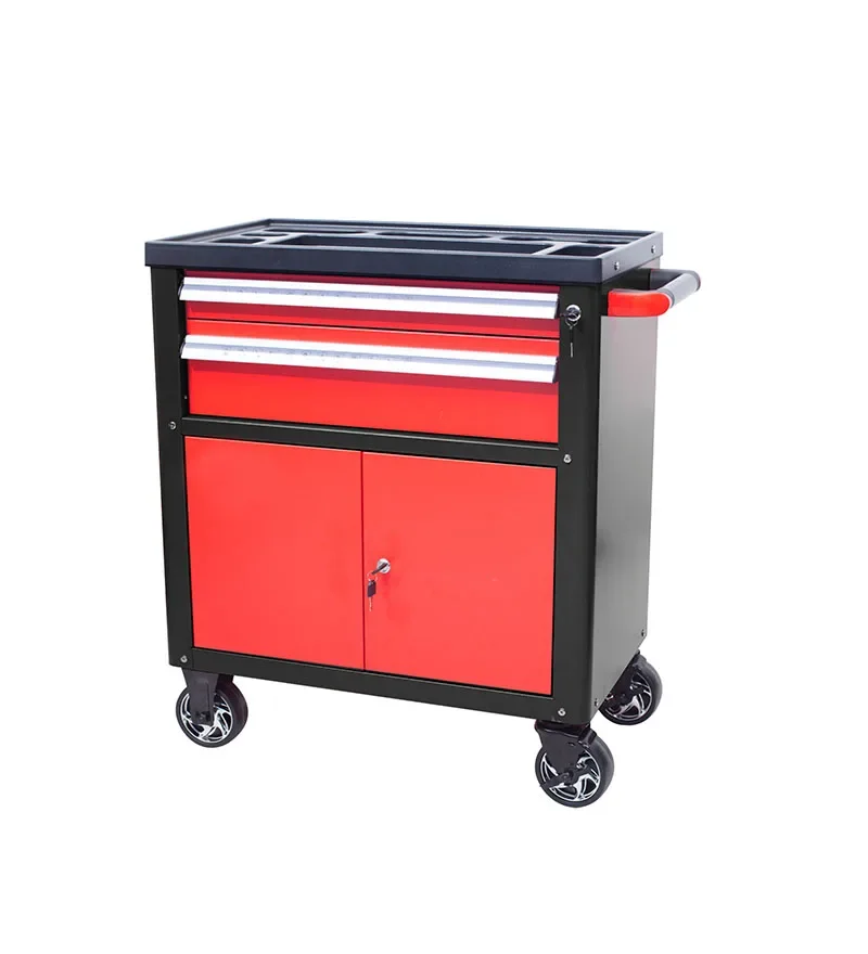 

JA 2024 auto repair garage metal rolling tool cabinet workshop tool trolley tool garage storage