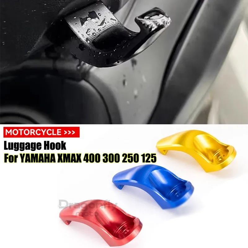 Motorcycle Luggage Helmet Hook Carrier Hanging Bag Cargo Holder Claw Accessories For Yamaha NVX 155 Aerox NMAX 155 125 XMAX300