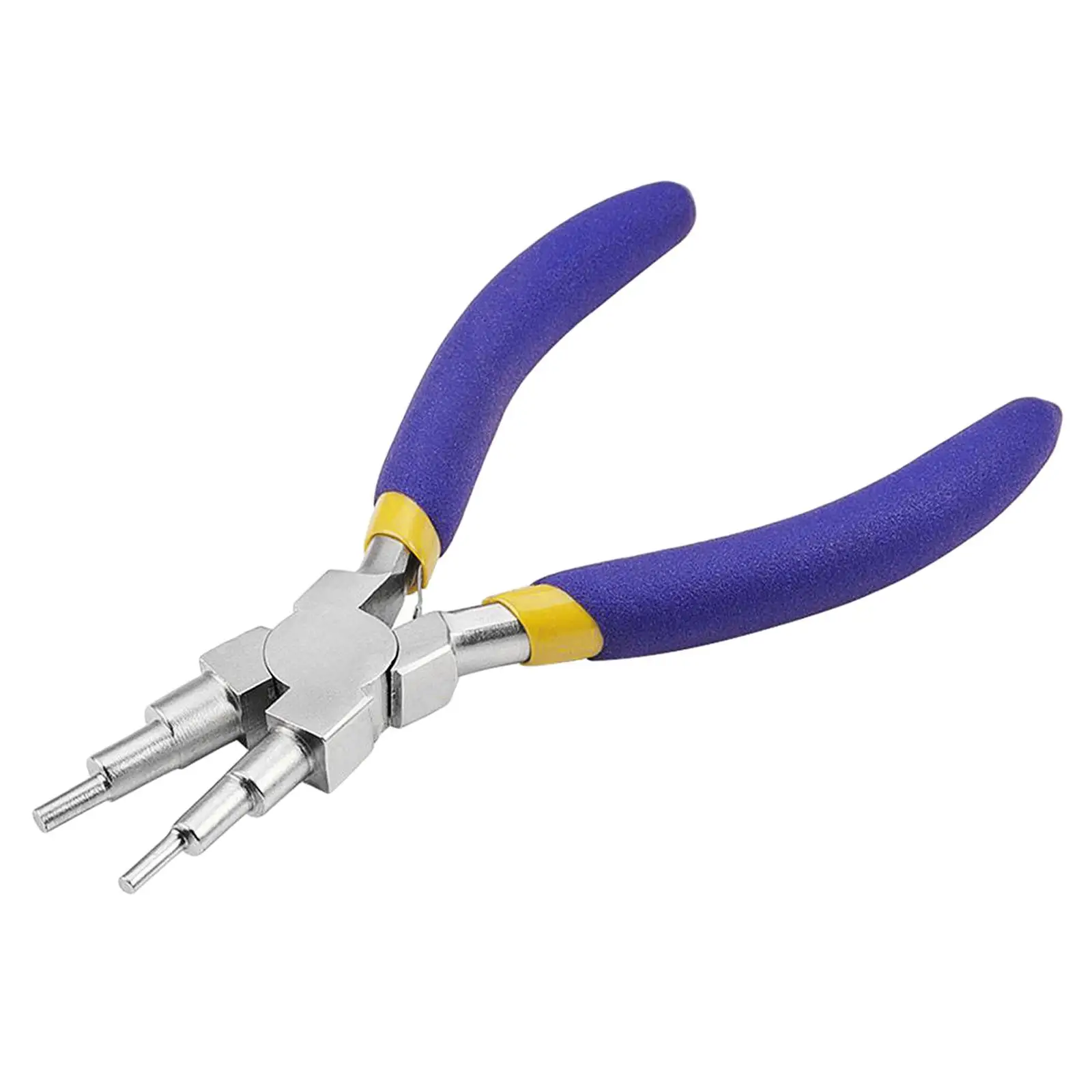 

6 in 1 Round Bail Making Plier 2-9mm Wires for Forming Jump Ring Looping Beading Jewelery Making Tool