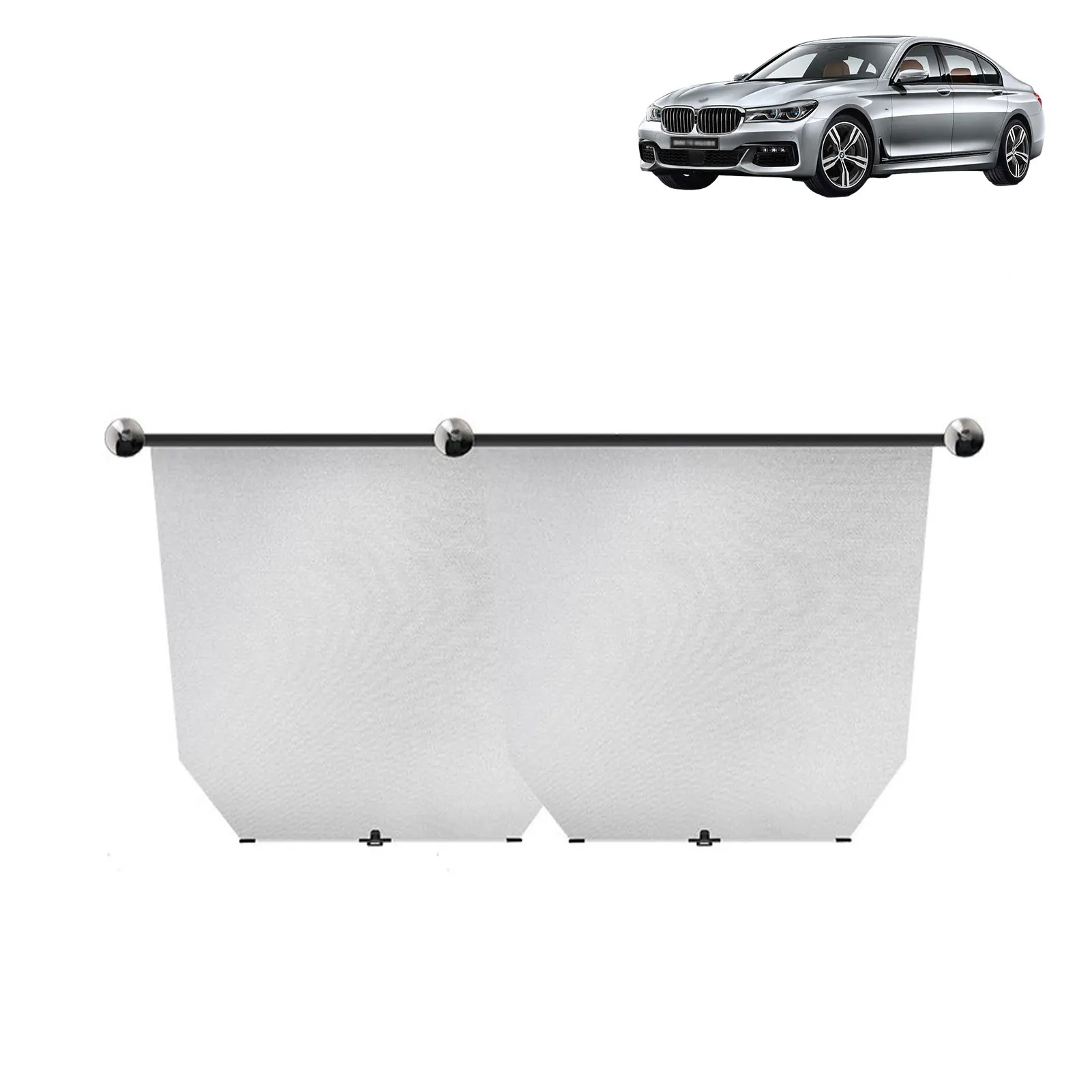 

Retractable Sun Shade For Car Sun Visors For Car 2 Pieces Collapsible Car Front Window Sunshade With Suction Cups For UV