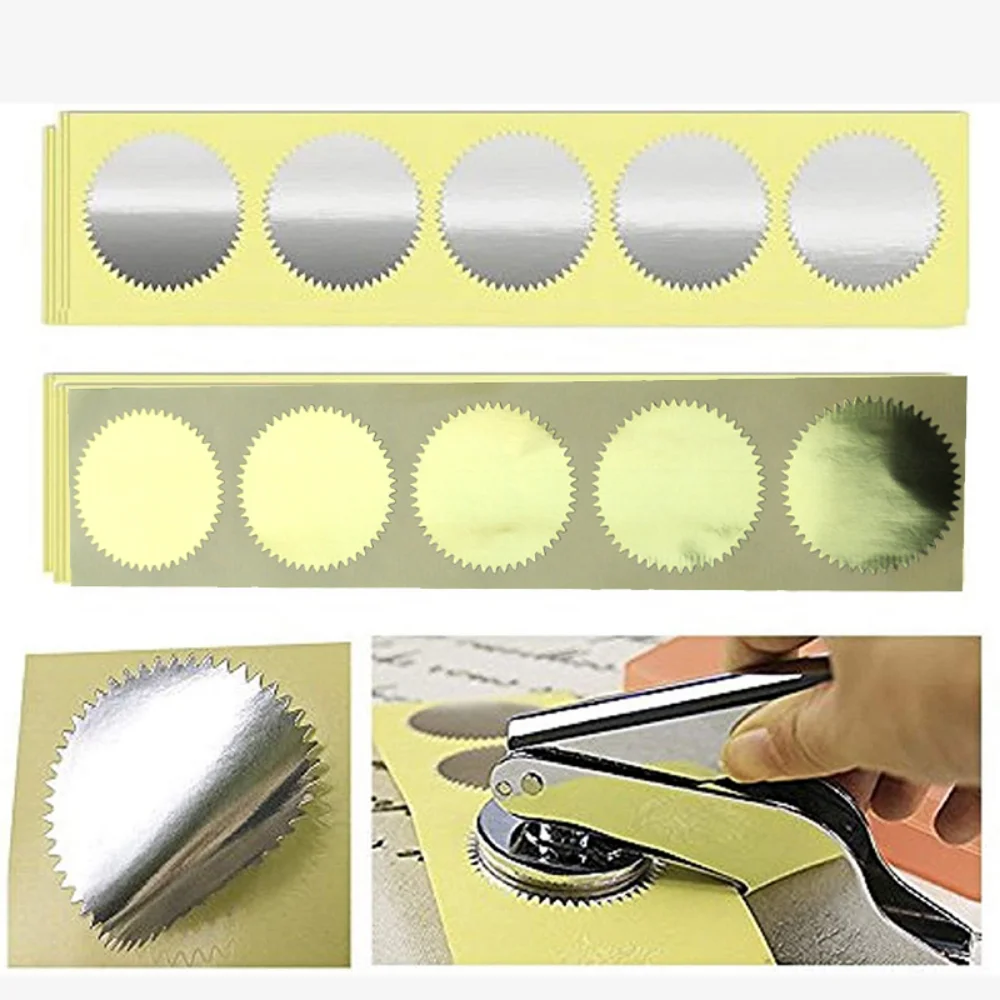 Goldene Glänzende Zahnradaufkleber 25-50mm Lasergeschnittene Dekorative Etiketten Prägestempel für Geschenkbox-Verpackung Scrapbook-Versiegelung – Detail 15