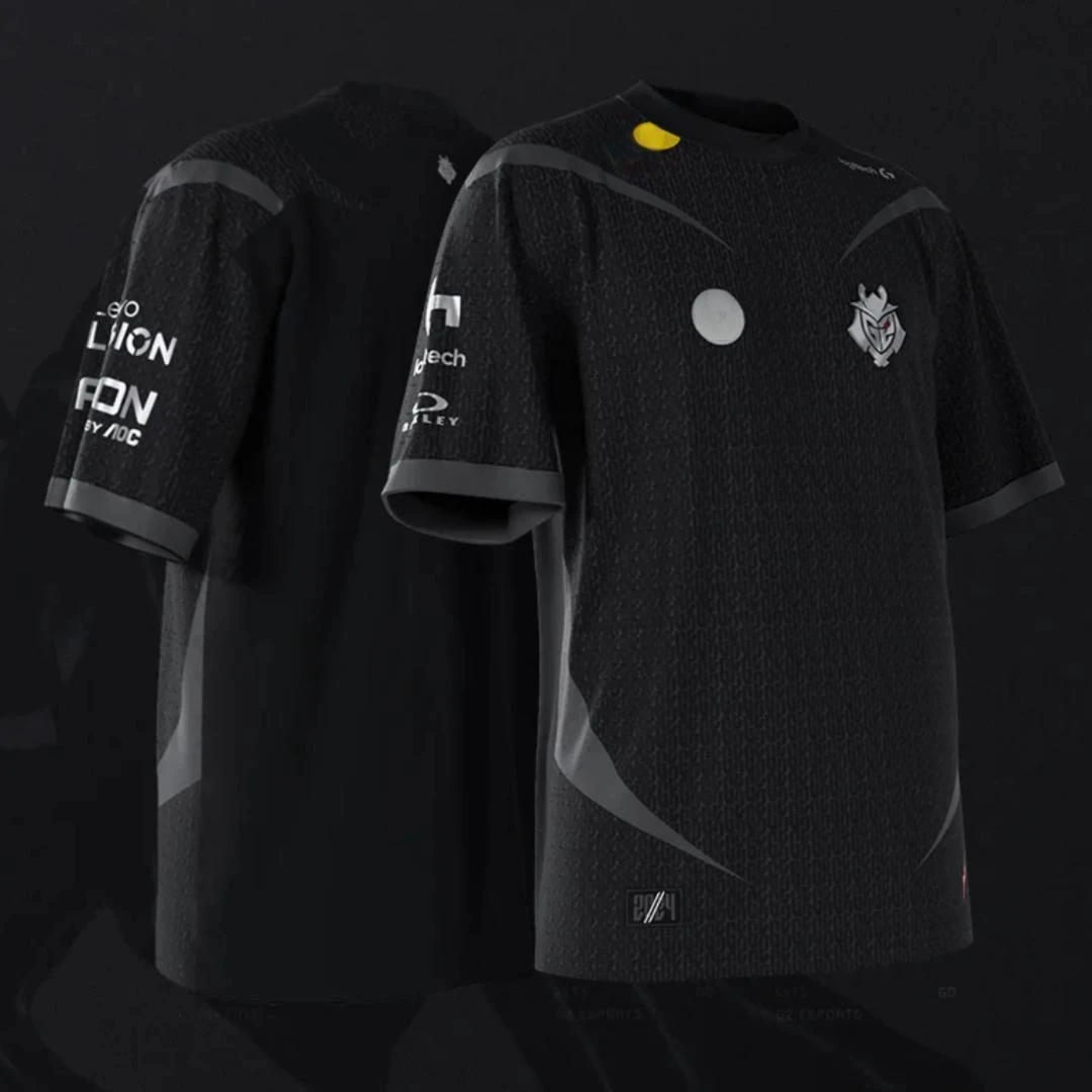 New League of Legends G2 Esports 2024 Uniform MSI Jersey T Shirt Game LOL CSGO Men 3D Tops Boys Kids Gift Short Sleeve Tee Tops