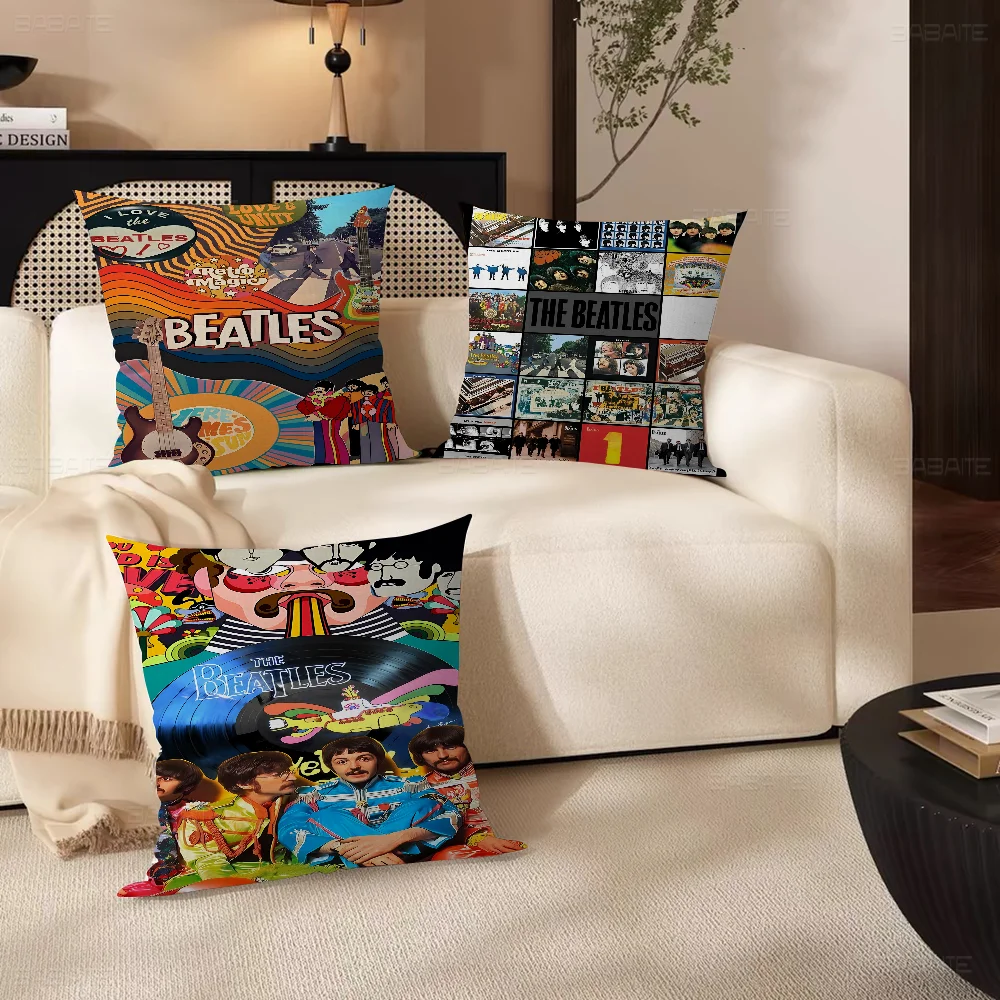 

Hot-Band-T-The B-Beatles Pillow Gifts Home Office Furnishings Bedroom Sofa Car Cushion Cover Case 45x45cm