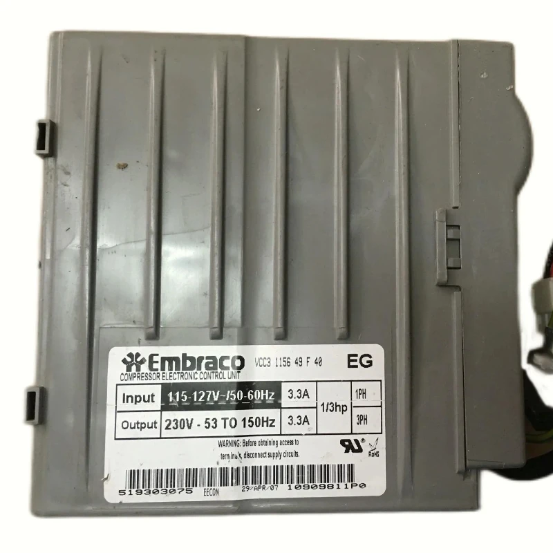 

# l Embraco VCC3 1156 Refrigerator Inverter Compressor Drive Board Part