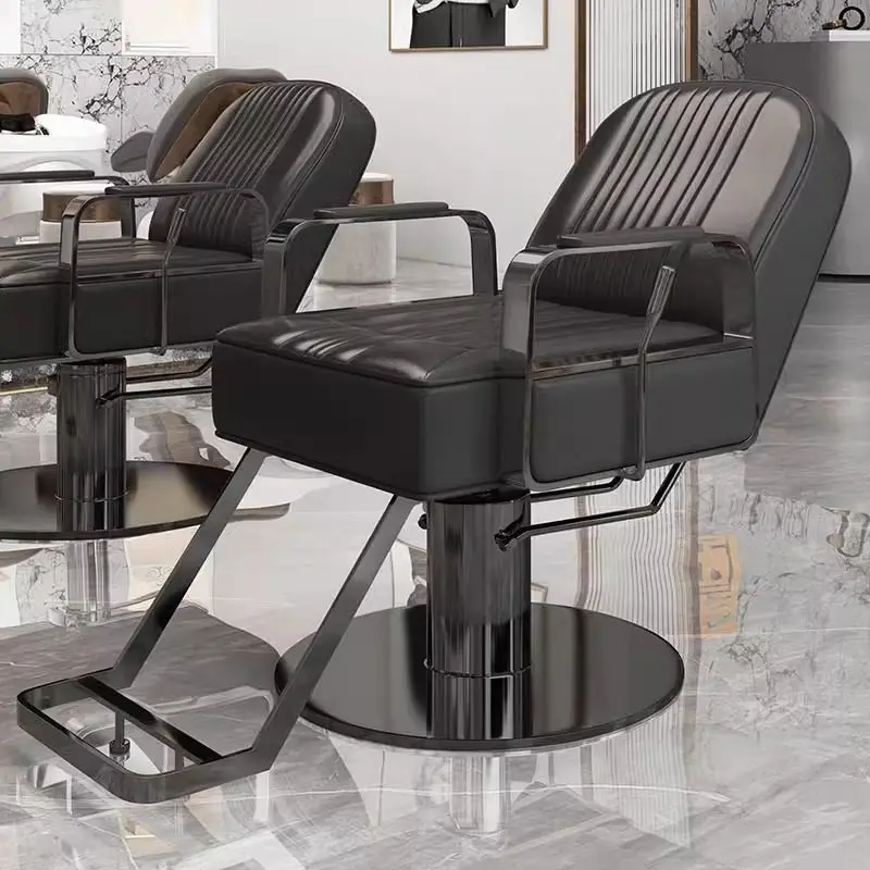 Massage Barber Chair Cutting Backwash Unit Shop Barber Chair Vintage Hairstylist Silla Maquillaje Profesional Salon Furniture