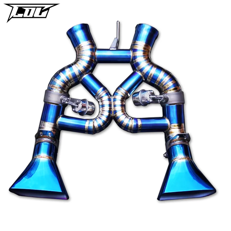

Catback Exhaust for Mclaren MP4-12C 3.8T 2012-2014 Performance Exhaust Pipe Titanium Alloy Exhaust Valve Control