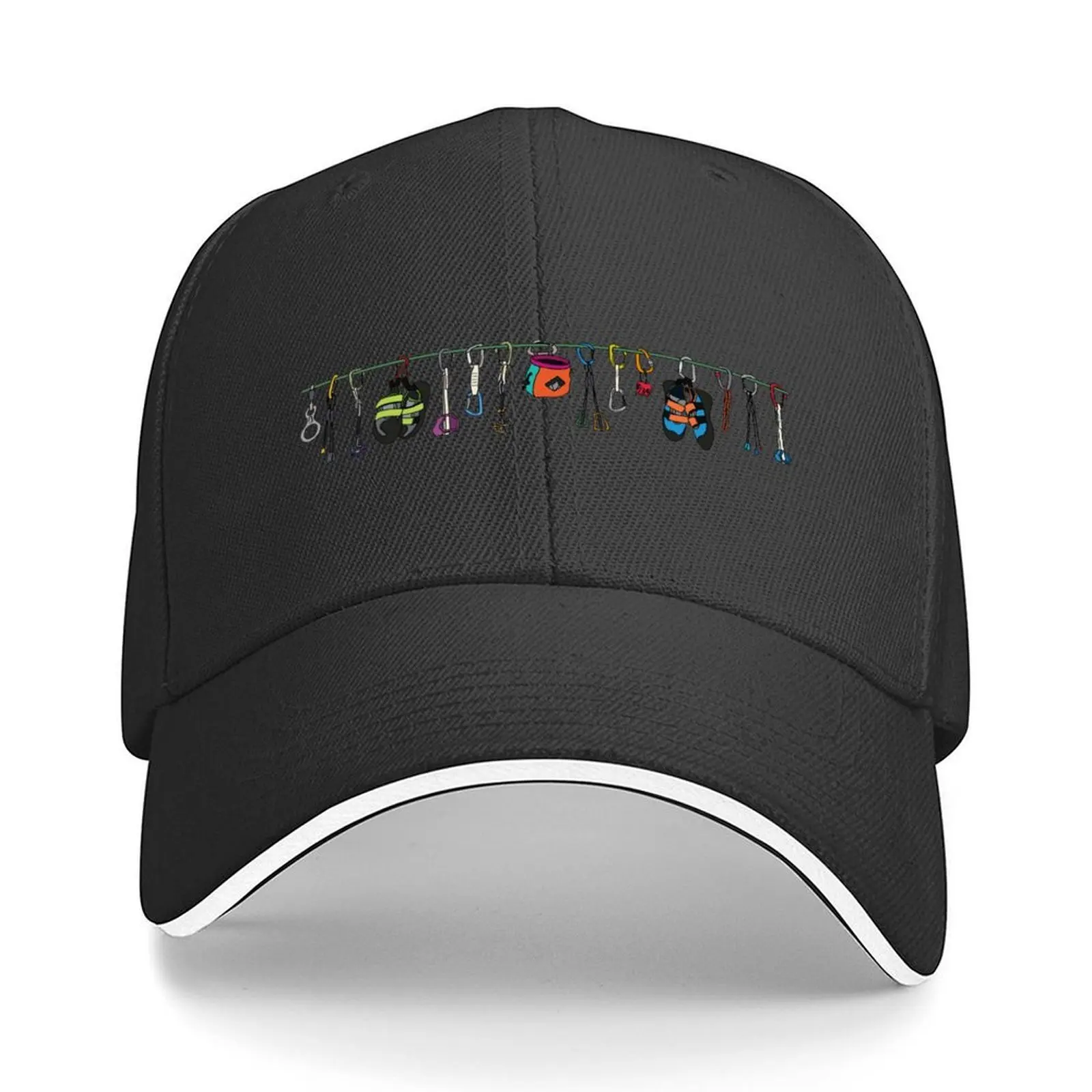 

Climbing Gear On The Line Baseball Cap Christmas Hat Hat men Golf Wear Rave Caps Women Men's