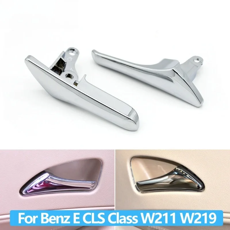 

Car Interior Door Handle Fit for Mercedes Benz W211 E Class E320 E500 E63 AMG Chrome A2117660124 A2117660224